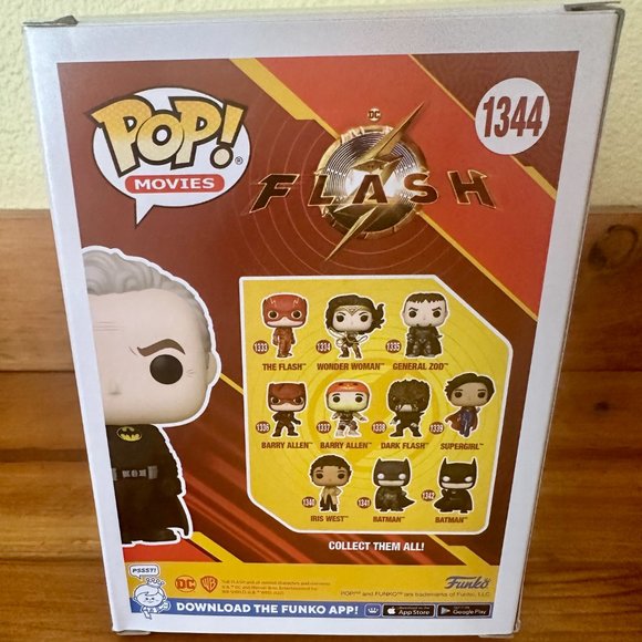 Funko POP! #1344 Flash Movie Unmasked Batman Funko Pop! Vinyl Figure - PX Exclus - Picture 6 of 9